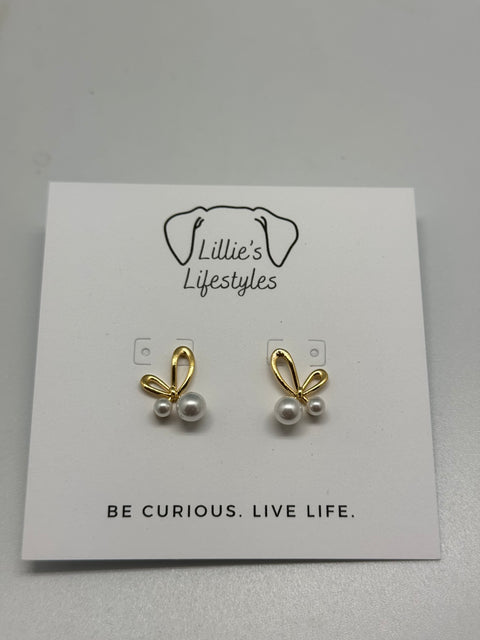 Bow Dangle Earrings
