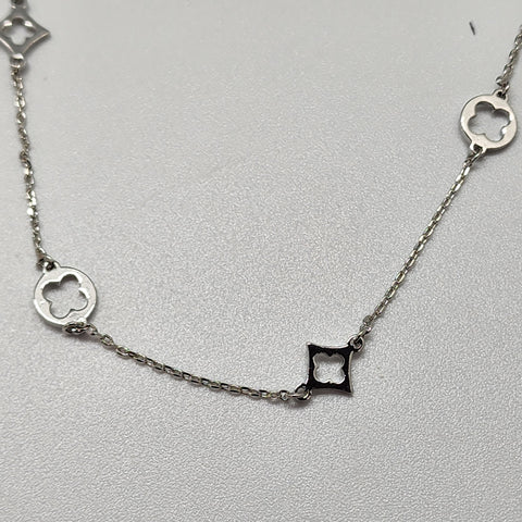 Clover Station Necklace