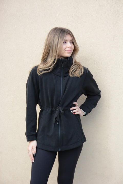 Women's high neck jacket