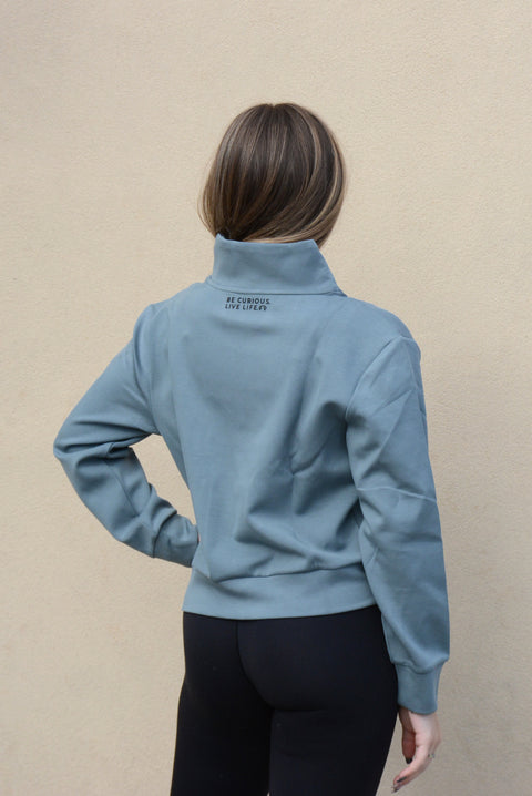 Women's Quarter zip sweater