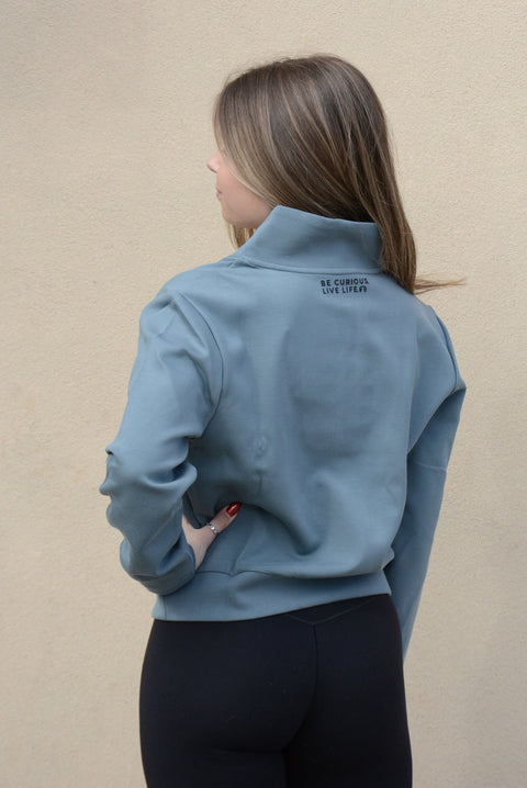 Women's Quarter zip sweater