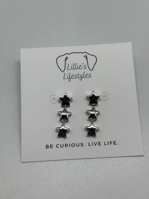 Star Drop Earrings