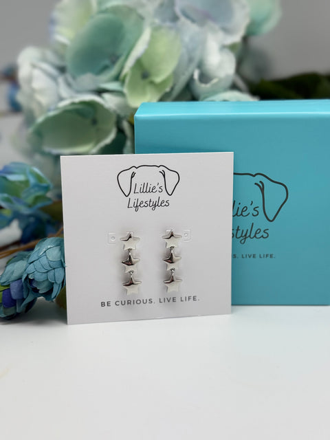 Star Drop Earrings