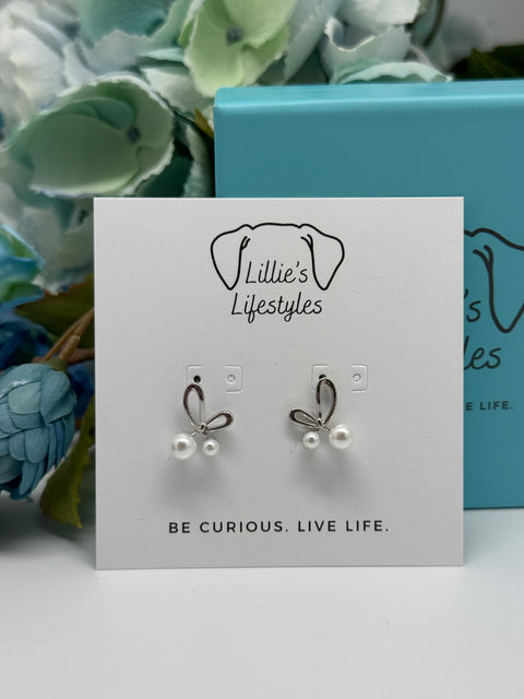 Bow Dangle Earrings