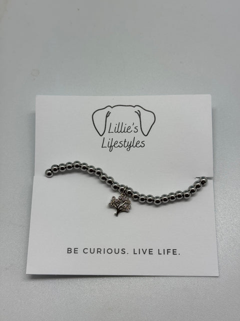 Stainless Steel Tree of Life Bracelet