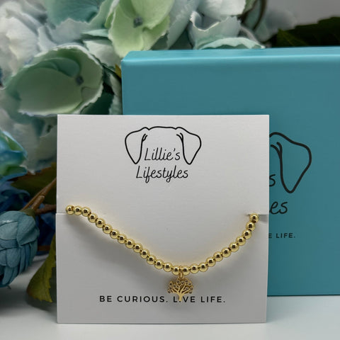 Stainless Steel Tree of Life Bracelet